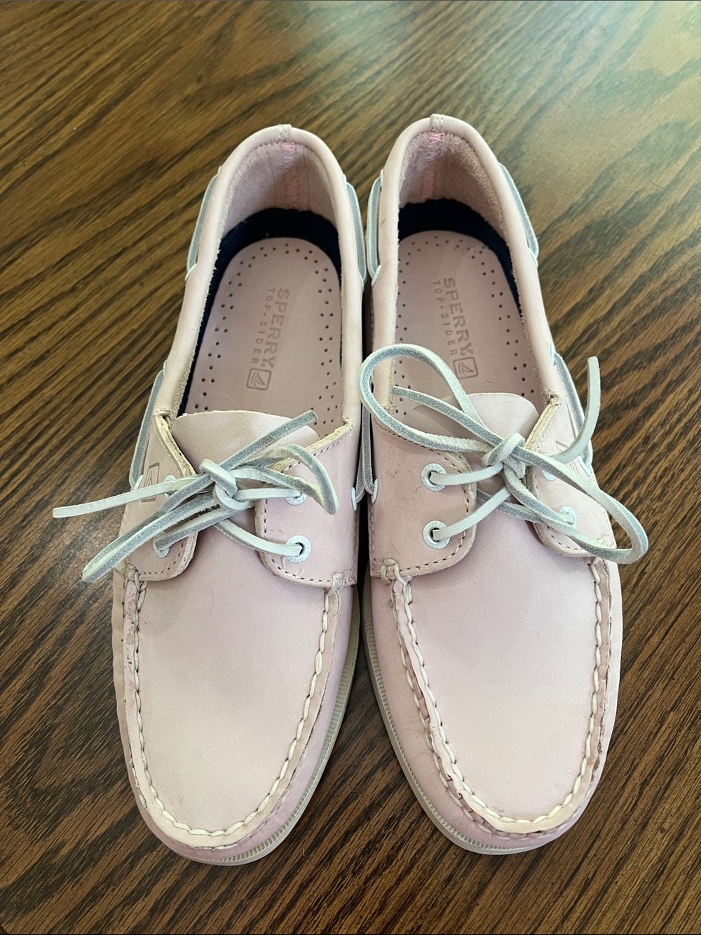 Sperry Light Pink Moccasin Boat Shoes - Women's
